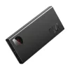Baseus power bank Adaman Metal, Lithium-ion 10000mAh, 2xUSB, USB-C, Lightning, MicroUSB 22.5W (Black)
