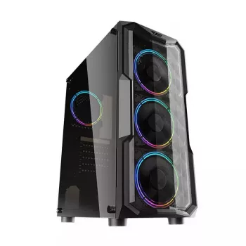Computer case Darkflash Aquarius Acrylic ATX Black