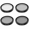 Telesin filter set for DJI Osmo Action 3/4/5 — CPL, ND8, ND16, ND32 (set of 4)