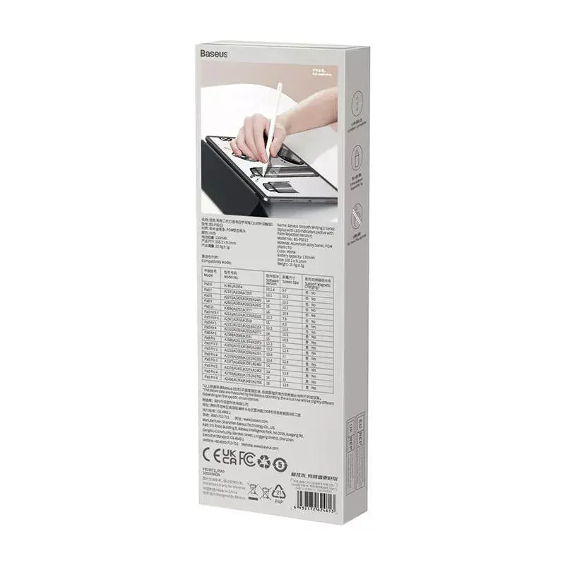 Stylus Baseus SXBC060402 Active with LED indicators — White