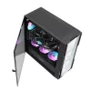 Darkflash DK431 Glass computer case, ATX, black