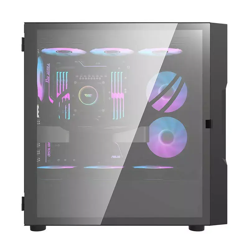 Darkflash DK431 Glass computer case, ATX, black