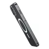 Phone case Baseus Magnetic Crystal Clear for iPhone 13, transparent, with tempered-glass screen protector