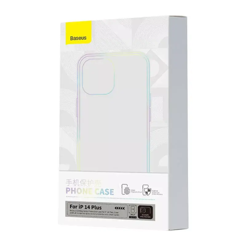 Protective Transparent Case with Tempered Glass by Baseus for iPhone 14 Plus (P60112202201-02)