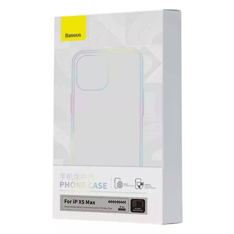 Transparent slim lightweight case Baseus for iPhone XS Max — clear protective phone cover