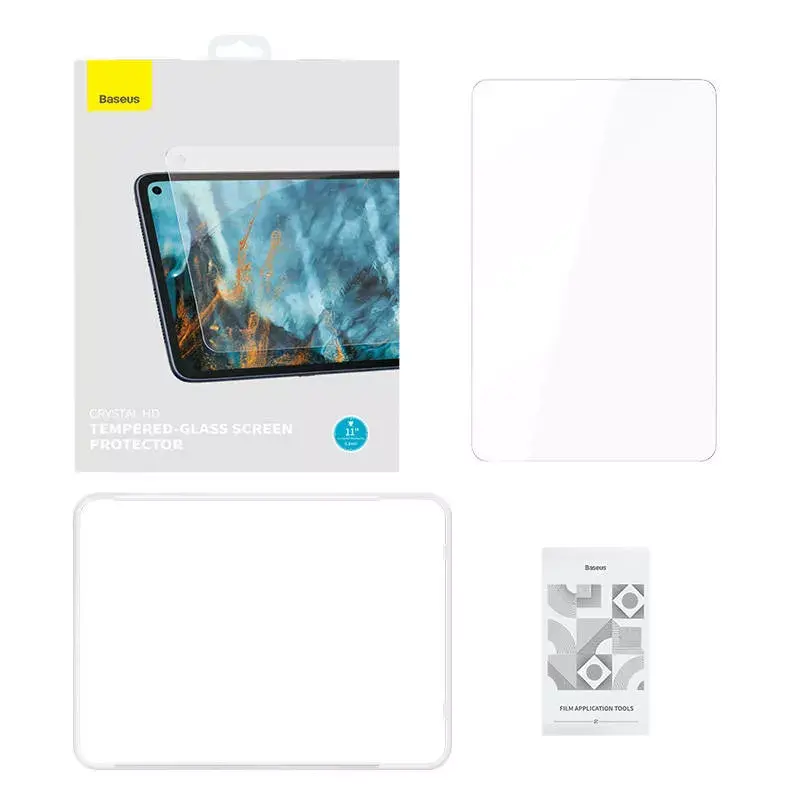 Screen protector tempered glass Baseus Crystal for Huawei MatePad Pro 11, 0.3 mm thickness