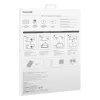 Screen protector tempered glass Baseus Crystal for Huawei MatePad Pro 11, 0.3 mm thickness
