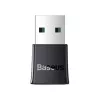Baseus BA07 Mini Bluetooth Adapter for PC, USB 5.3 Wireless Bluetooth Dongle Receiver - Black