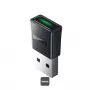 Baseus BA07 Mini Bluetooth Adapter for PC, USB 5.3 Wireless Bluetooth Dongle Receiver - Black