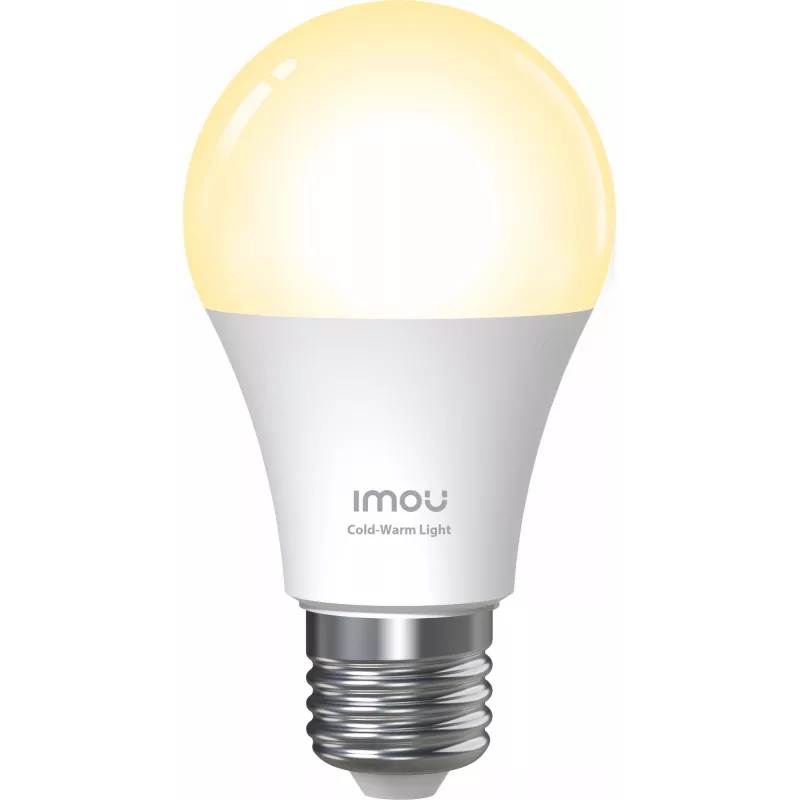 Imou B5 bulb, Smart bulb, Wi-Fi/Bluetooth, White, 0 - 70 m, LED, E27