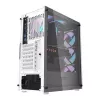 Darkflash DK352 Plus computer case ATX black and white