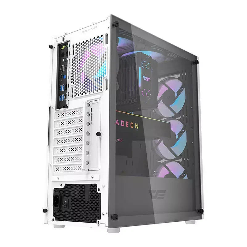 Darkflash DK352 Plus computer case ATX black and white
