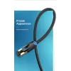 Ethernet patch cable Vention Cat.8 S/FTP 1 m Black RJ-45 Gold-plated