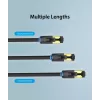 Network Cable Vention Cat.8 SFTP Patch Cable RJ-45 8m Black