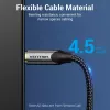 Optical fiber audio cable Vention 3 m TOSLINK male-to-male, grey, nylon jacket, gold-plated contacts