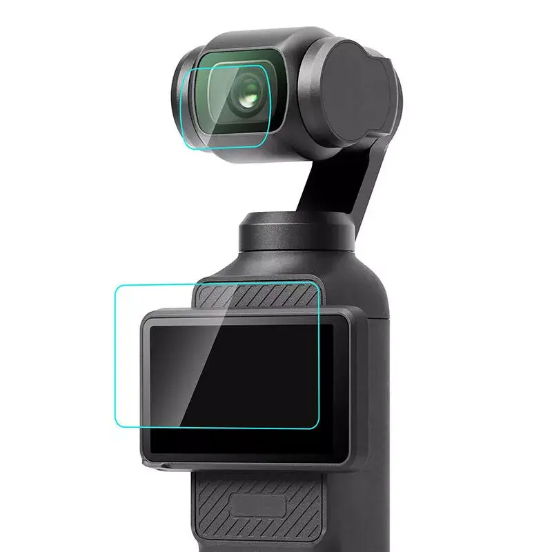 Tempered glass lens and screen protector Puluz for DJI OSMO Pocket 3 PU950T