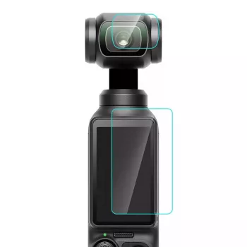 Tempered glass lens and screen protector Puluz for DJI OSMO Pocket 3 PU950T