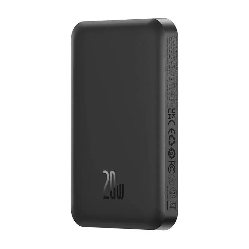 Magnetic Mini Powerbank Baseus 5000mAh 20W (black)