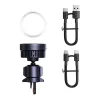 Car mount Baseus MagPro C40164100121-01 15W Qi2.0 Black – magnetic wireless charger for Qi2.0-compatible phones