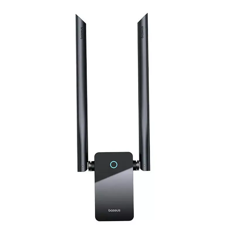 WiFi adapter Baseus FastJoy 1800Mbps black — dual-band USB network adapter