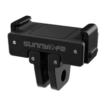 Foldable Quick-Release Adapter for Osmo Pocket 3 Sunnylife OP3-AD824, compact foldable mount for rapid attachment
