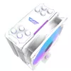 Air cooler Darkflash Z4 Pro Mist White — 120 mm fan, Hydraulic bearing, 200 W TDP, supports AM5/AM4/LGA1700/1200/115x