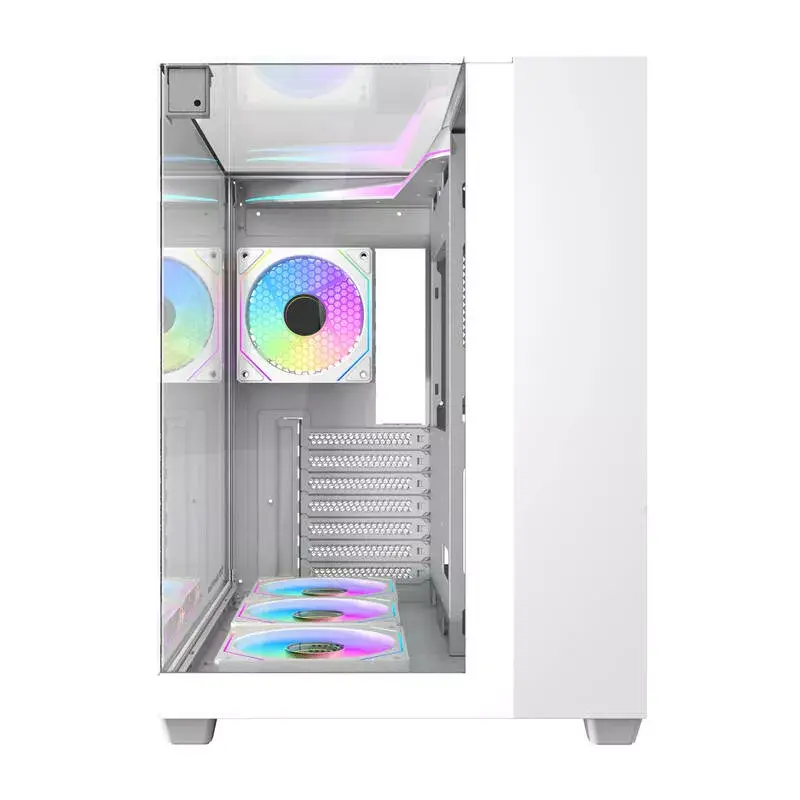 Darkflash TH285 computer case, ATX, white
