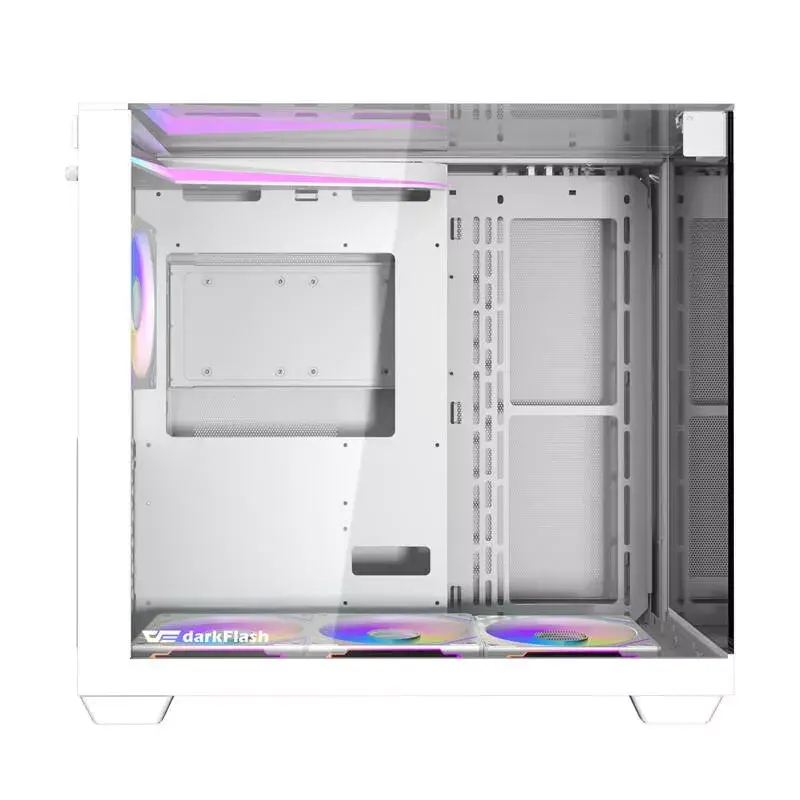 Darkflash TH285 computer case, ATX, white