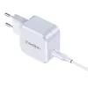 USB-C Power Charger CHOETECH PD8007 45W EU White – USB‑C PD 45W