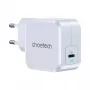 USB-C Power Charger CHOETECH PD8007 45W EU White – USB‑C PD 45W