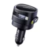 Car charger Baseus Enjoyment Max 60W with integrated USB-C cables, 60W output