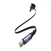 Car charger Baseus Enjoyment Max 60W with integrated USB-C cables, 60W output