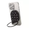 Smartphone stand Joyroom JR-ZS418 with suction cups and MagSafe-compatible surface, black
