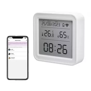 Temperature and Humidity Sensor Gosund ST17 Zigbee with LCD display