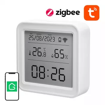Temperature and Humidity Sensor Gosund ST17 Zigbee with LCD display