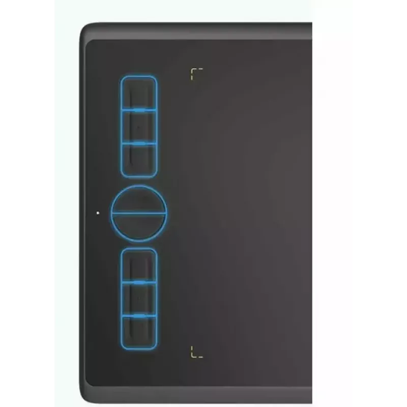 Graphics tablet HUION Inspiroy H580X — active area 8.5×5.0 in, 5080 LPI, 8192 pressure levels, 8 programmable keys, USB-C