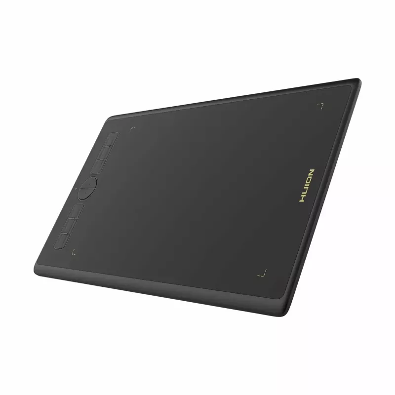 Graphics tablet HUION Inspiroy H580X — active area 8.5×5.0 in, 5080 LPI, 8192 pressure levels, 8 programmable keys, USB-C