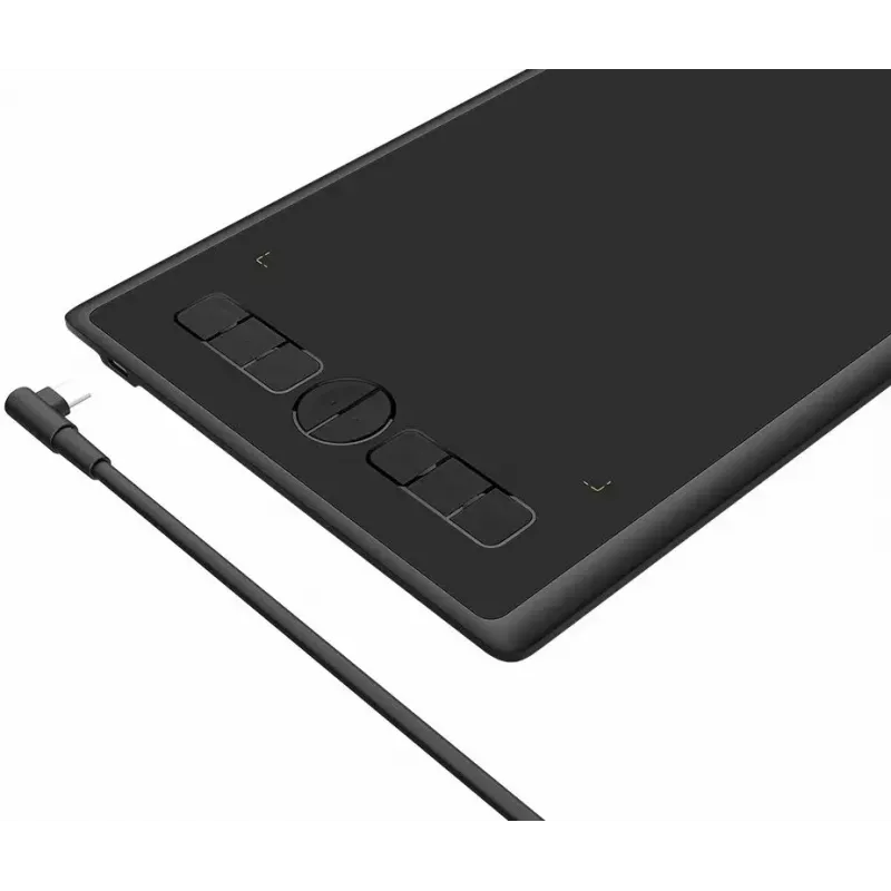 Graphics tablet HUION Inspiroy H580X — active area 8.5×5.0 in, 5080 LPI, 8192 pressure levels, 8 programmable keys, USB-C