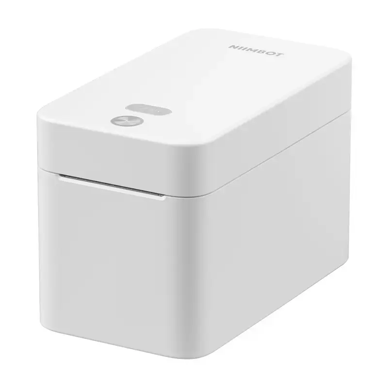 Label printer NIIMBOT K2 White — portable Bluetooth label printer, compact design