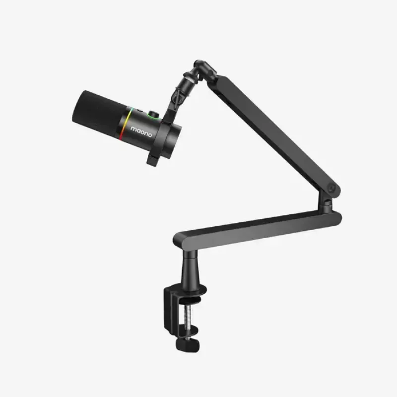 Podcast microphone MAONO PD200X Black — wired XLR/USB-C, sensitivity -52 dB, 40–16000 Hz