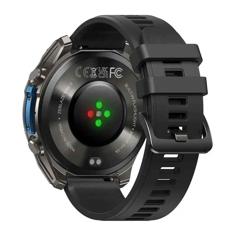 Smartwatch Zeblaze Vibe 8 Abyss Black with Heart Rate Monitor, Waterproof