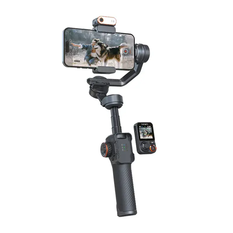 Smartphone camera stabilizer Hohem iSteady M7 — composite, 3200 mAh Li‑Ion battery, 629 g, black