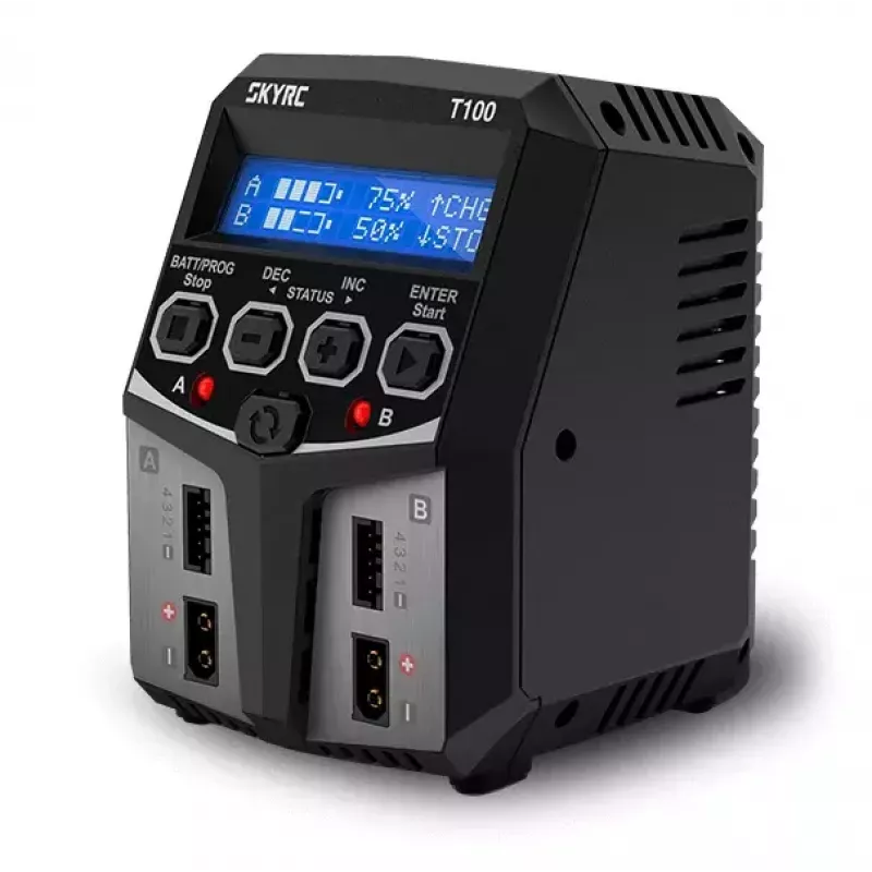 SkyRC T100 Battery Charger AC, 5A Charging Current