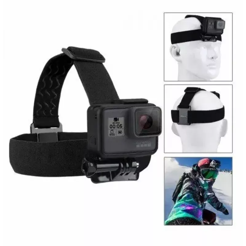 Accessory set Puluz PKT18 for action cameras — 20-piece kit compatible with Osmo Action 5, Pro, Insta360 Ace Pro 2