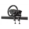 Moza Racing R5 Bundle, Steering wheel + Pedals, PC, Wired, Black, Aluminium, Leather, Steel, Aluminium, Leather