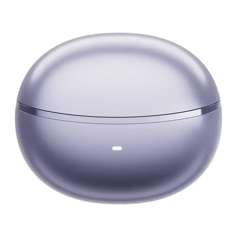 TWS headphones QCY MeloBuds N70 — true wireless earphones, purple