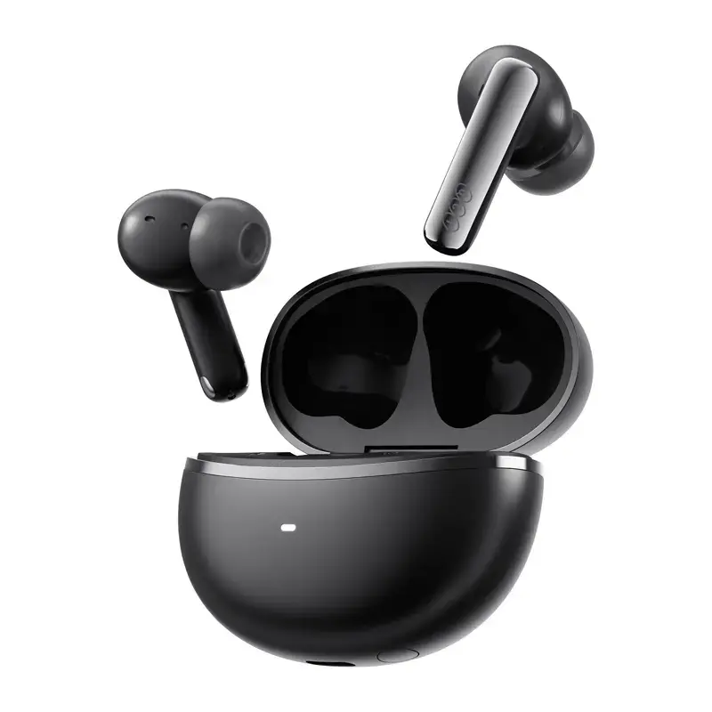 TWS earphones QCY MeloBuds N70 — true wireless in-ear headphones, black