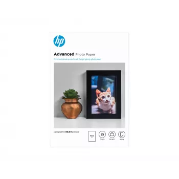 HP Advanced Photo Paper Glossy 250 g/m2 10 x 15 cm (101 x 152 mm) 25 sheets