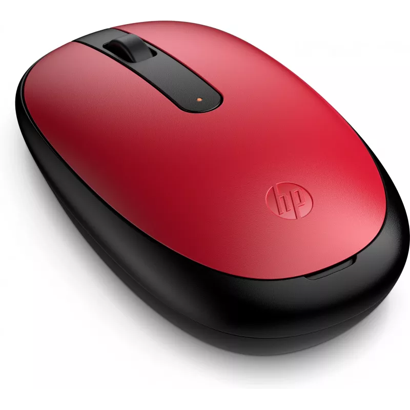 HP 240 Empire Red Bluetooth Mouse, Ambidextrous, Optical, Bluetooth, 1600 DPI, Red
