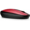 HP 240 Empire Red Bluetooth Mouse, Ambidextrous, Optical, Bluetooth, 1600 DPI, Red